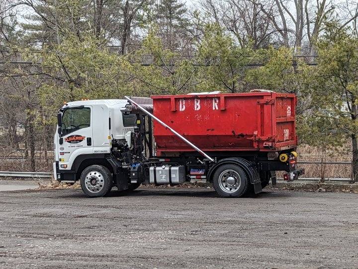 D. Barry Rubbish Inc. truck